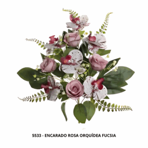 ENCARADO ROSA ORQUÍDEA FUCSIA