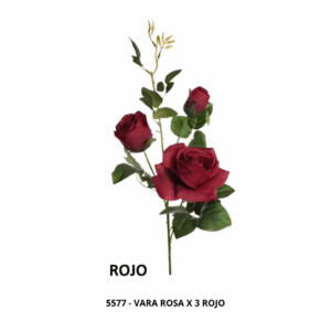 VARA ROSA X 3
