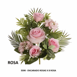 ENCARADO ROSAS X 8