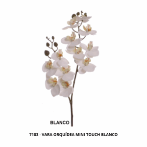 VARA ORQUÍDEA MINI TOUCH BLANCO