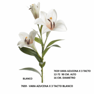 VARA AZUCENA X 3 TACTO