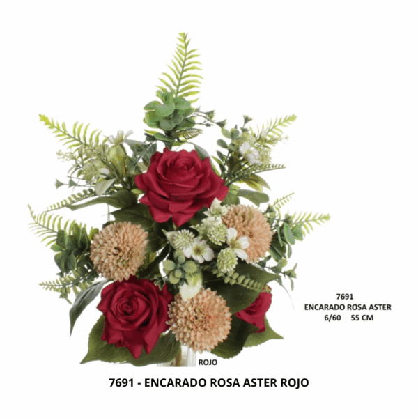 ENCARADO ROSA ASTER - Imagen 2