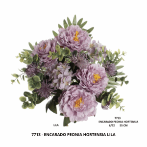 ENCARADO PEONIA HORTENSIA