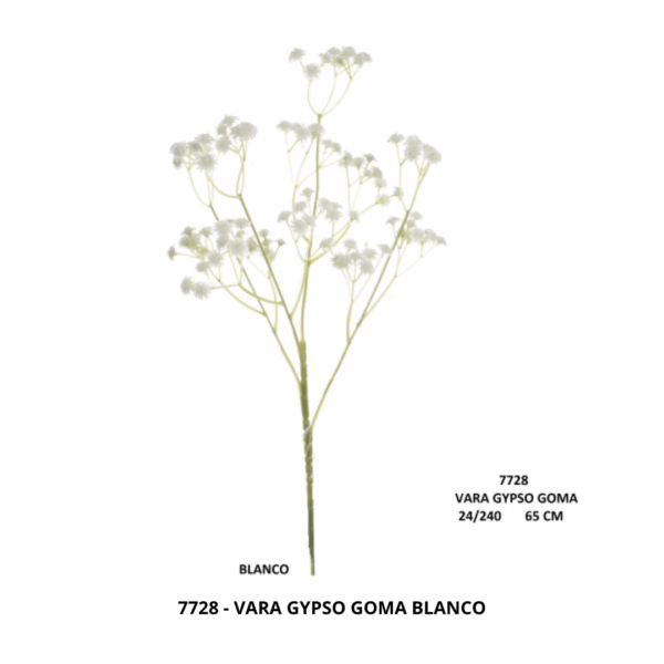 VARA GYPSO GOMA BLANCO
